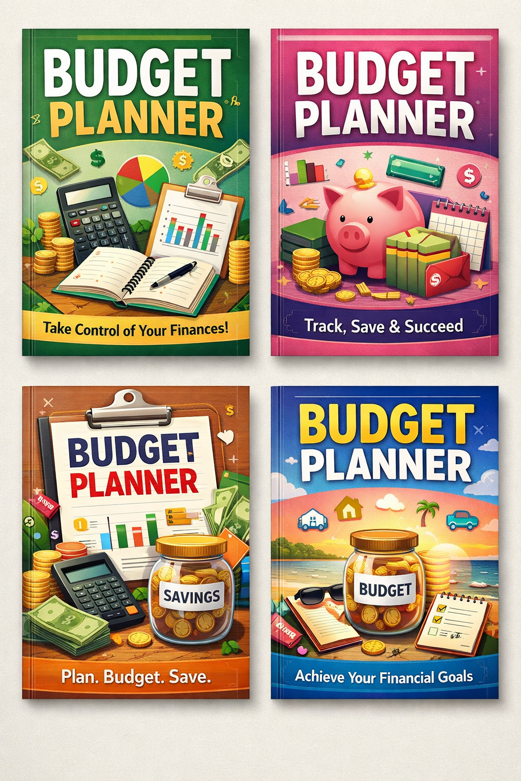 Budget Planner – Simple Monthly Money Tracker for Smart Spending & Savings